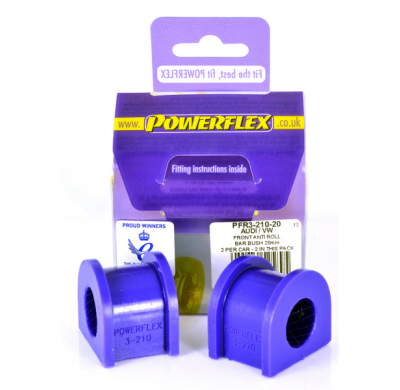 Powerflex Silentblock Rear barra estabilizadora 20mm AUDI A4 inc. Avant (2WD)