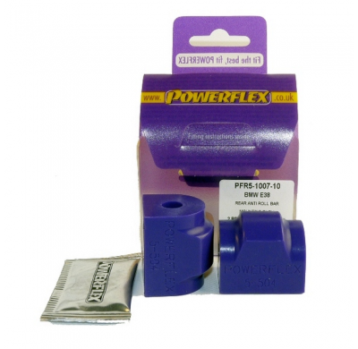 Powerflex Silentblock Rear Anti Roll Bar Mounting Bush 10mm BMW E38 7 Series (1994 - 2002)