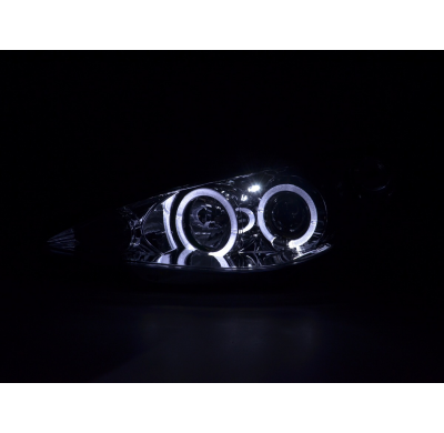 Faros Peugeot 206 Typ S16 99- Bj. 02-05 Chrom