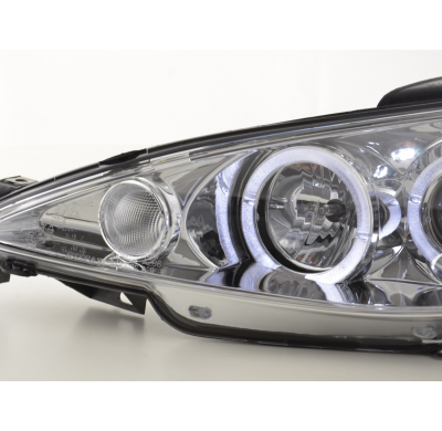 Faros Peugeot 206 Typ S16 99- Bj. 02-05 Chrom