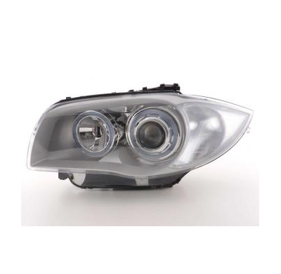 Faros Angel Eyes Bmw 1er Typ E87 Bj. 04- Chrom