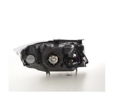 Faros Angel Eyes Bmw 3er Sedan Typ E90 Bj. 05-08 Negro