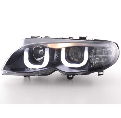 Faros Luz Diurna Bmw 3er E46 Saloon 02-05 Negro