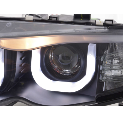 Faros Luz Diurna Bmw 3er E46 Saloon 02-05 Negro