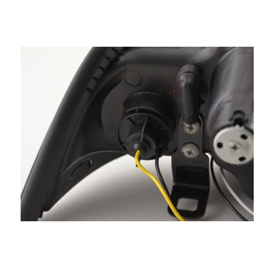 Faros Angel Eyes Ccfl Bmw 3er E36 Coupe/Cabrio Bj. 92-98 Negro