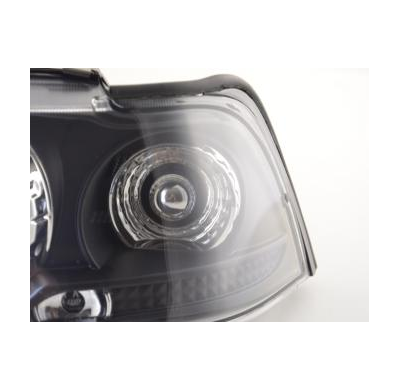 Faros Angel Eyes Ccfl Bmw 3er E36 Sedan Bj. 92-98 Negro