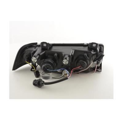 Faros Angel Eyes Ccfl Bmw 3er E36 Sedan Bj. 92-98 Negro