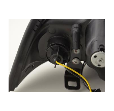 Faros Angel Eyes Ccfl Bmw 3er E36 Sedan Bj. 92-98 Negro