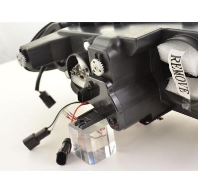 Faros Angel Eyes Bmw 3er E46 Saloon 98-01 Negro