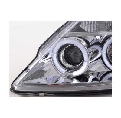 Faros Angel Eyes Ford Ka Typ Rbt Bj. 96-08 Chrom