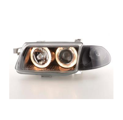Faros Angel Eyes Opel Astra F Bj. 94-97 Negro