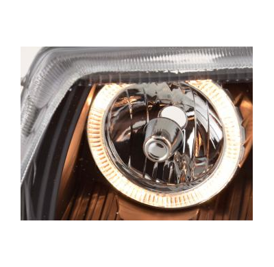 Faros Angel Eyes Opel Astra F Bj. 94-97 Negro