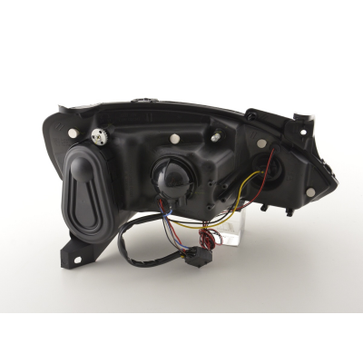 Faros Angel Eyes Opel Corsa C 01-06 Cromado