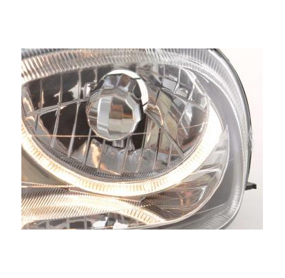 Faros Angel Eyes Opel Corsa B Bj. 93-00 Chrom
