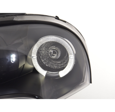 Faros Angel Eyes Opel Tigra 95-03 Negro