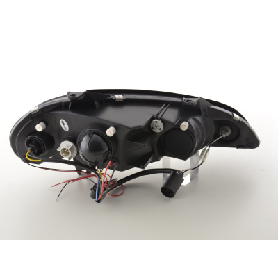 Faros Angel Eyes Opel Tigra 95-03 Negro