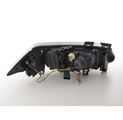 Faros Renault Megane 2 3/5-Door. 03-06 Negro