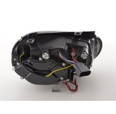 Faros Angel Eyes Vw Golf 4 1j 98-03 Negro