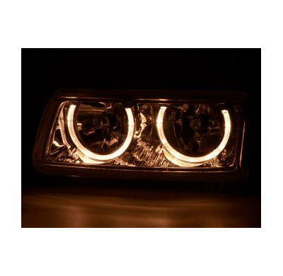 Faros Angel Eyes Vw Passat 35i Chrom