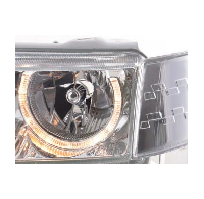 Faros Angel Eyes Vw Passat 35i Chrom