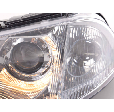 Faros Angel Eyes Vw Passat 3bg 00-05 Cromado