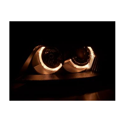 Faros Angel Eyes Vw Passat Typ 3bg Bj. 00-05 Negro