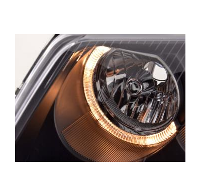 Faros Angel Eyes Vw Passat Typ 3bg Bj. 00-05 Negro