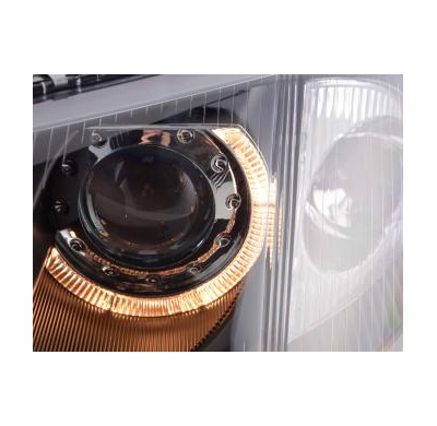 Faros Angel Eyes Vw Passat Typ 3bg Bj. 00-05 Negro