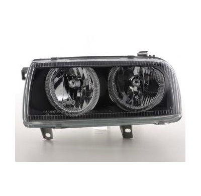 Faros Angel Eyes Vw Vento Typ 1hxo,1h Bj. 92-98 Negro