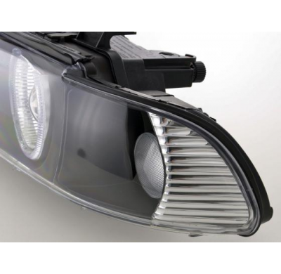Faros Angel Eyes Bmw Serie 5 E39 Negro Xenon