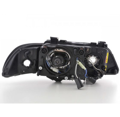 Faros Angel Eyes Bmw Serie 5 E39 Negro Xenon