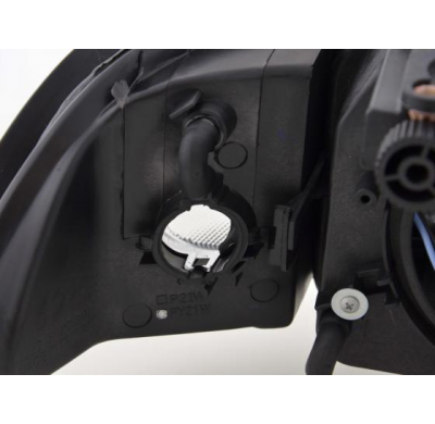 Faros Angel Eyes Bmw Serie 5 E39 Negro Xenon