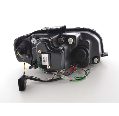 Faros Luz Diurna Set Audi A3 Typ 8p/8pa Bj. 03-08 Negro
