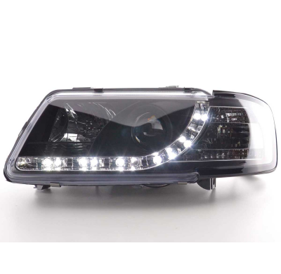 Faros Luz Diurna Audi A3 8l 96-00 Negro