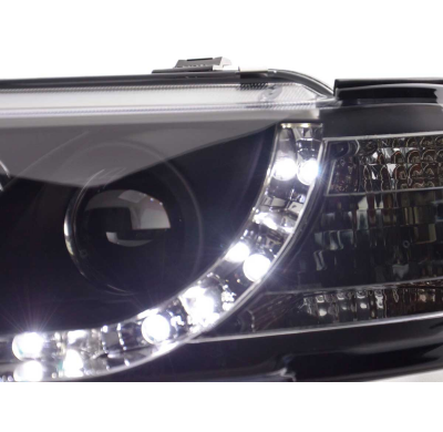 Faros Luz Diurna Audi A3 8l 96-00 Negro