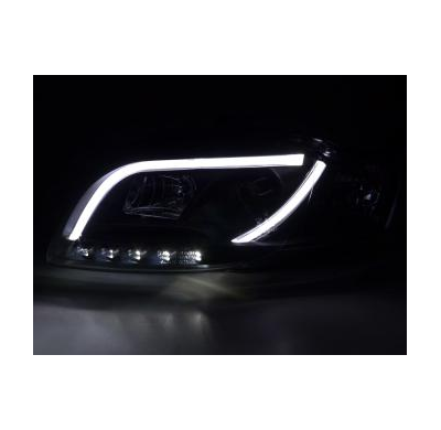 Faros Luz Diurna Set Homologacion R87 Audi A4 Typ 8e Bj. 05-07 Negro