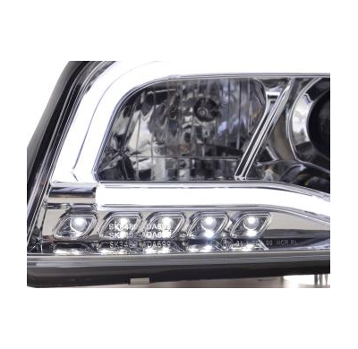 Faros Luz Diurna Set Audi A6 Typ 4b Bj. 01-04 Chrom