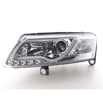 Faros Luz Diurna Para Xenon De Serielightbar Audi A6 4f 04-08 Cromado