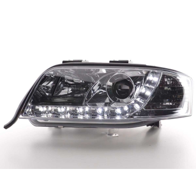 Faros Luz Diurna Audi A6 4b 97-01 Cromado