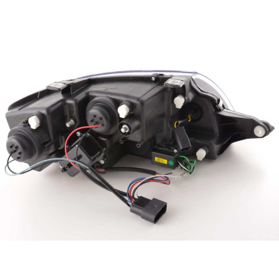 Faros Luz Diurna Audi Tt 8n 99-06 Negro 10 Pines