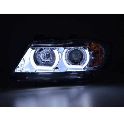 Faros Luz Diurna Para Xenon De Seriebmw Series 3 E90/E91 05-08 Cromado