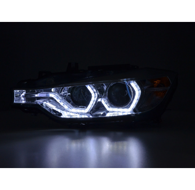 Faros Luz Diurna Bmw Serie 3 F30/F31 Saloon/Station Wagon 11-15 Cromado