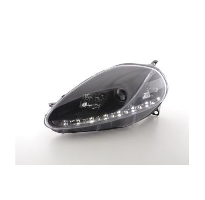 Faros Luz Diurna Fiat Grande Punto Typ 199 Bj. 05-08 Negro