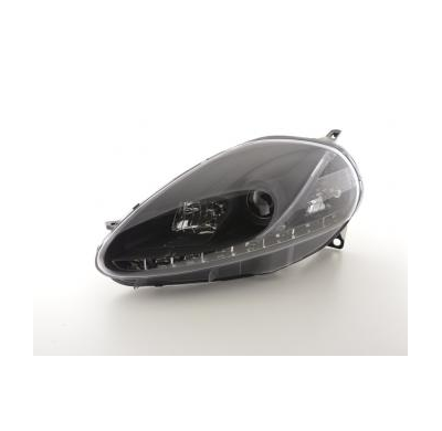 Faros Luz Diurna Fiat Grande Punto Typ 199 Bj. 05-08 Negro