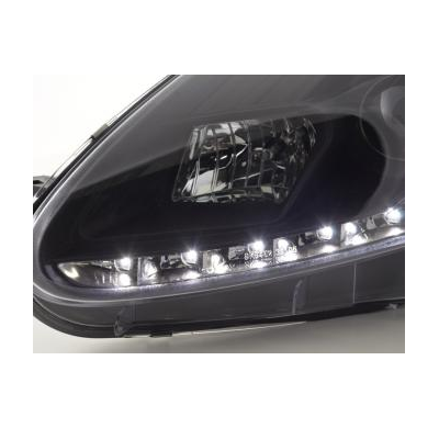 Faros Luz Diurna Fiat Grande Punto Typ 199 Bj. 05-08 Negro
