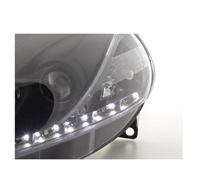 Faros Luz Diurna Fiat Grande Punto Typ 199 Bj. 05-08 Negro