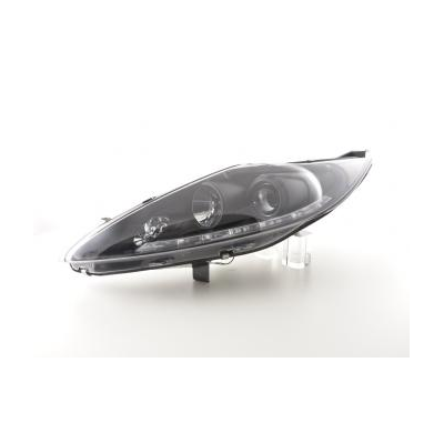 Faros Luz Diurna Ford Fiesta Bj. 08-12 Negro