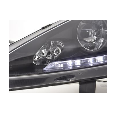 Faros Luz Diurna Ford Fiesta Bj. 08-12 Negro