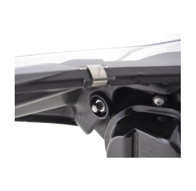 Faros Luz Diurna Ford Fiesta Bj. 08-12 Negro