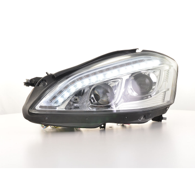 Faros Luz Diurna Para Xenon De Seriemercedes-Benz S-Class (221) 05-09 Cromado